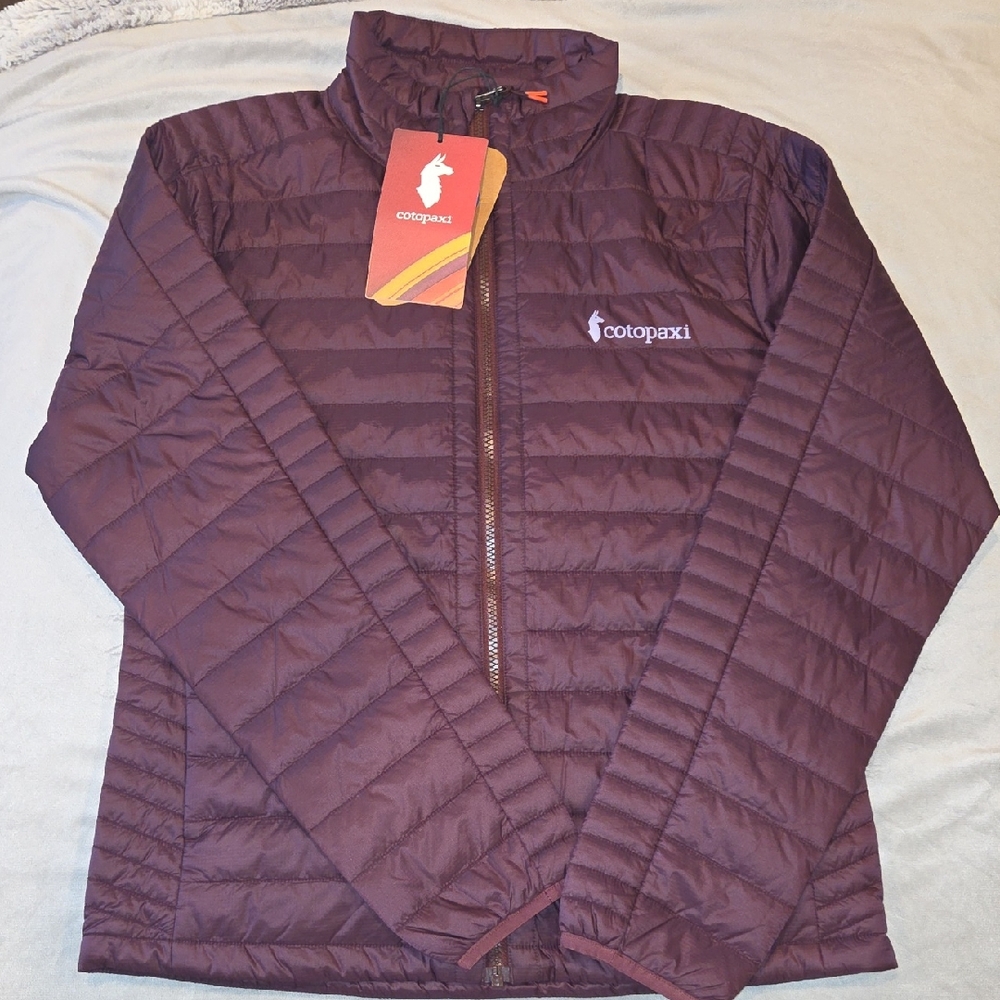 Cotopaxi Maroon Quilted Womens Jacket
